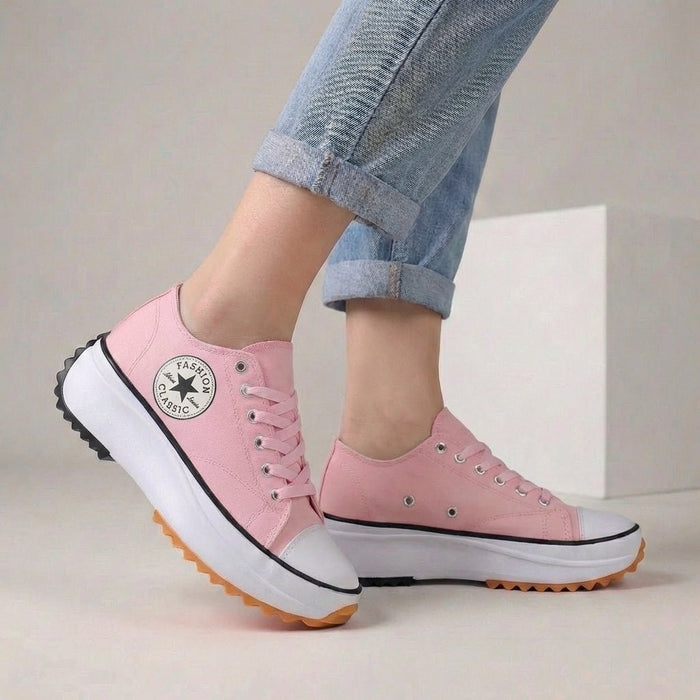 Stylish Women's Platform Sneakers - Trendy, Comfortable Footwear for All Ages - Monsta Online