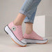 Stylish Women's Platform Sneakers - Trendy, Comfortable Footwear for All Ages - Monsta Online