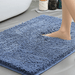Plush Chenille Bath Mat – Non - Slip Absorbent Bathroom Rug for Shower & Tub - Monsta Online
