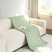 Plush Sofa Cover with Pleated Edges – Non - Slip, Machine Washable & Pet - Friendly Couch Slipcover - Monsta Online
