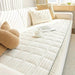 Plush Sofa Cover with Pleated Edges – Non - Slip, Machine Washable & Pet - Friendly Couch Slipcover - Monsta Online