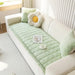 Plush Sofa Cover with Pleated Edges – Non - Slip, Machine Washable & Pet - Friendly Couch Slipcover - Monsta Online