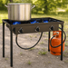 Portable 3 - Burner Propane Camp Stove with Removable Legs for Outdoor Cooking - Monsta Online