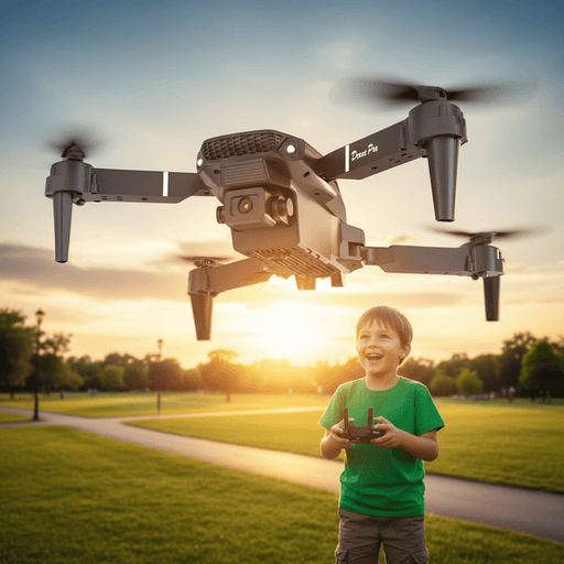 User Friendly 4K Dual Camera Drone with WiFi FPV for Stunning Aerial Shots for Kids and Adults - Monsta Online