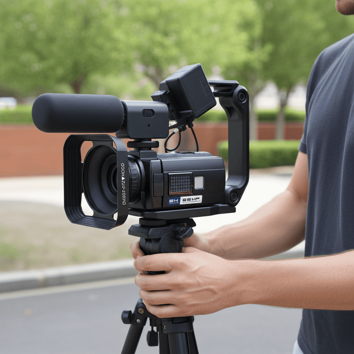 Professional UHD 5K Camcorder Video Camera with Night Vision - Vlogging Anti - Shaking Camera - Monsta Online