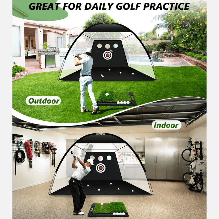 Premium Golf Practice Net – Indoor & Outdoor Training for Precision Shots - Monsta Online