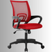 Ergonomic Mesh Office Chair with Lumbar Support – Adjustable Mid - Back Swivel Desk Chair with Wheels (7 Colors Available) - Monsta Online