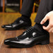 Regent Leather Dress Shoes – Men's Premium Polished Formal Dress Shoes - Monsta Online