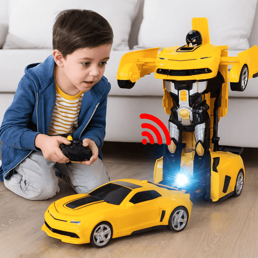 Transforming Remote Control Robot Car Toy – 2 - in - 1 Gesture Control RC Car for Kids Ages 6+ - Monsta Online