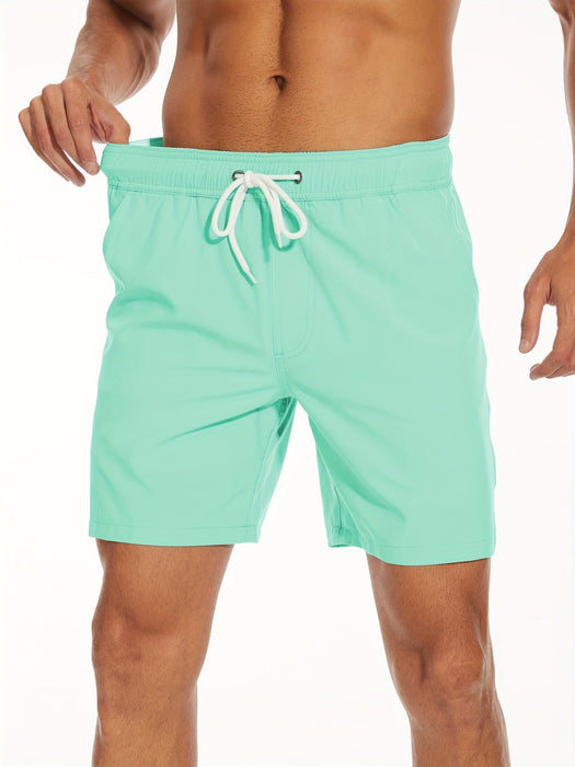 Ross Swim Shorts – Men's Quick - Dry 100% Polyester Beach Shorts - Monsta Online