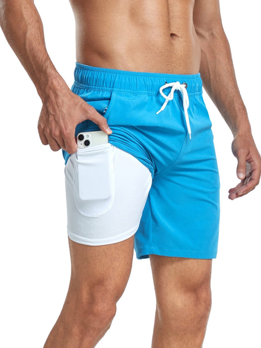 Ross Swim Shorts – Men's Quick - Dry 100% Polyester Beach Shorts - Monsta Online
