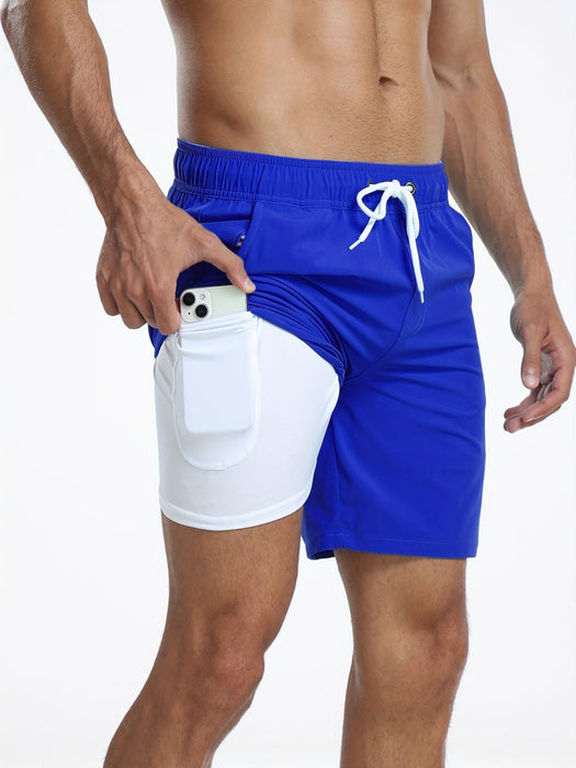 Ross Swim Shorts – Men's Quick - Dry 100% Polyester Beach Shorts - Monsta Online