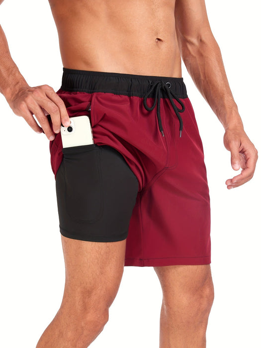 Ross Swim Shorts – Men's Quick - Dry 100% Polyester Beach Shorts - Monsta Online