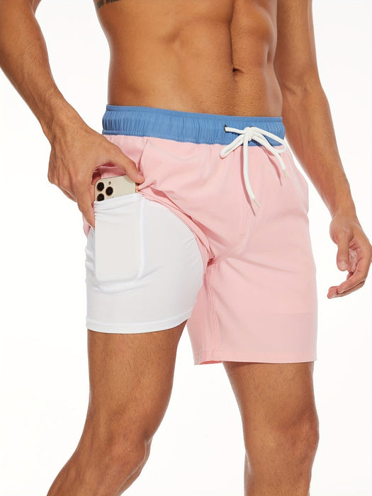 Ross Swim Shorts – Men's Quick - Dry 100% Polyester Beach Shorts - Monsta Online
