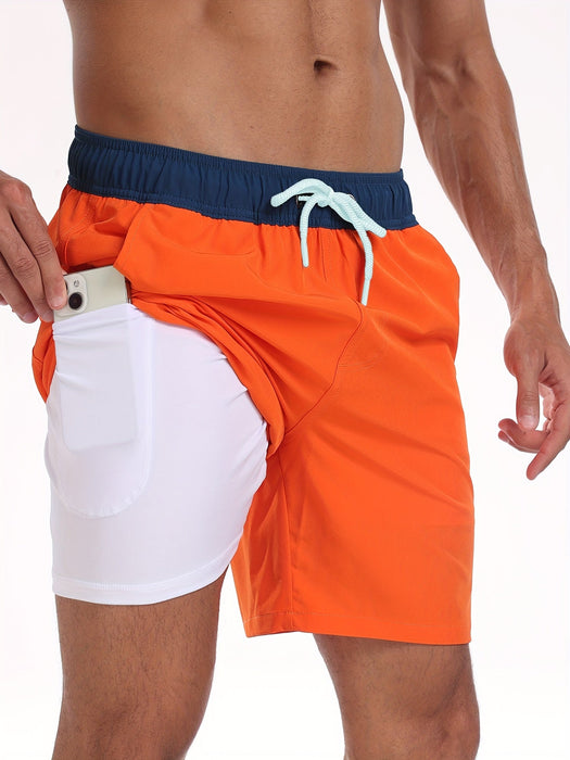 Ross Swim Shorts – Men's Quick - Dry 100% Polyester Beach Shorts - Monsta Online