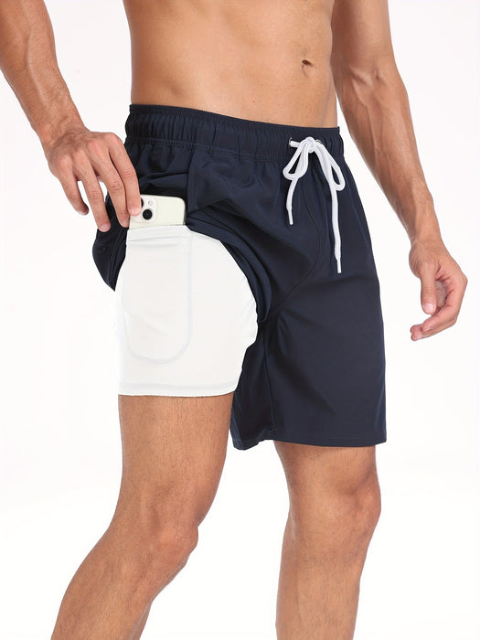 Ross Swim Shorts – Men's Quick - Dry 100% Polyester Beach Shorts - Monsta Online