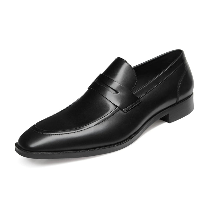 Rowan Penny Loafers – Men's Classic Leather & Suede Slip - On Dress Shoes - Monsta Online