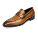 Rowan Penny Loafers – Men's Classic Leather & Suede Slip - On Dress Shoes - Monsta Online