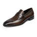 Rowan Penny Loafers – Men's Classic Leather & Suede Slip - On Dress Shoes - Monsta Online