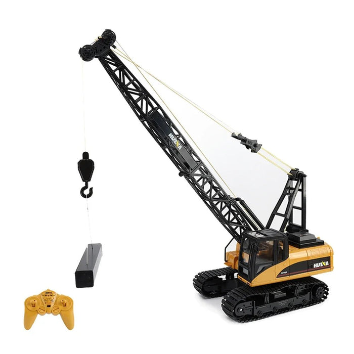 1:14 Scale 15 Channel Remote Control Tower Crawler Crane with Alloy Hook for Kids - Monsta Online