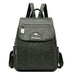 Women's Large Leather Backpack – Anti - Theft, Spacious & Stylish Travel & Everyday Bag - Monsta Online