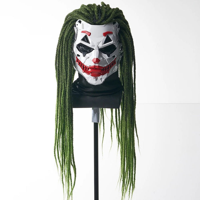 Halloween Cyberpunk Joker Mask Scary Cosplay Prop - Monsta Online