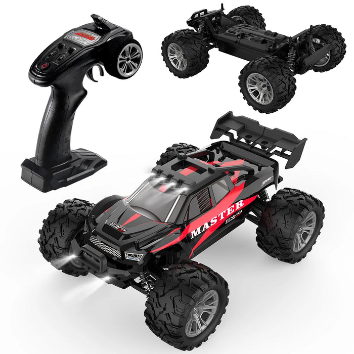 Master 1/16 4WD RC MonstaTruck – High - Speed Off - Road With Dual Batteries - Monsta Online