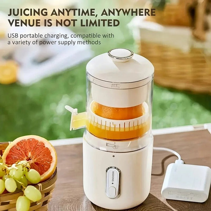 Compact Wireless Orange Juicer 1500mAh Fresh Juice Anytime - Monsta Online