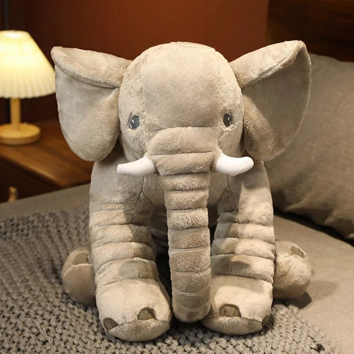 Ultra - Soft Large Plush Elephant Cuddle Pillow for Kids and Loved Ones - Monsta Online