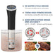Precision Sous Vide Machine Immersion Cooker with Digital Display - Monsta Online
