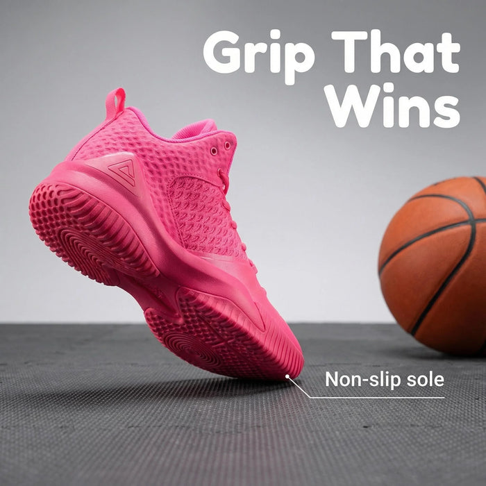PEAK Lou Williams Basketball Shoes – Men's Non - Slip Outdoor Training Sneakers with Lateral Support - Monsta Online