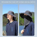 Premium UV Protection Sun Bucket Hat with Neck Flap for Outdoor Adventures - Monsta Online