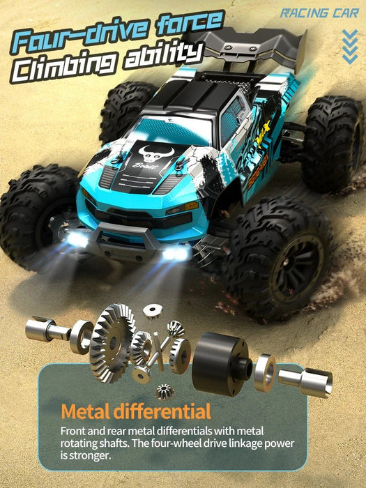 Beast 1:16 50MPH 4WD Brushless RC Truck with Triple Batteries - Monsta Online