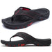 Men's Athletic Flip Flops with Arch Support – Cushioned Non - Slip Sandals for All - Day Comfort - Monsta Online