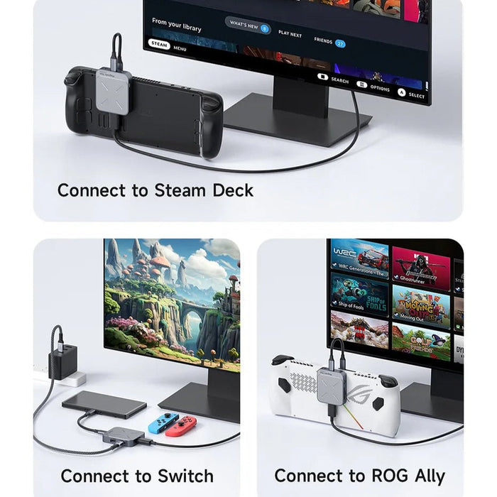 Premium Magnetic Thunderbolt 4 USB - C Hub with 4K HDMI and 100W PD - Monsta Online