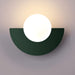 Everest Nordic Semicircle Wall Lamp – Minimalist LED Sconce for Bedroom, Hallway & Living Room - Monsta Online