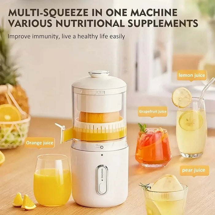 Compact Wireless Orange Juicer 1500mAh Fresh Juice Anytime - Monsta Online