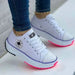 Women's Canvas Sneakers – Casual Lace - Up Flats for Effortless Everyday Elegance - Monsta Online
