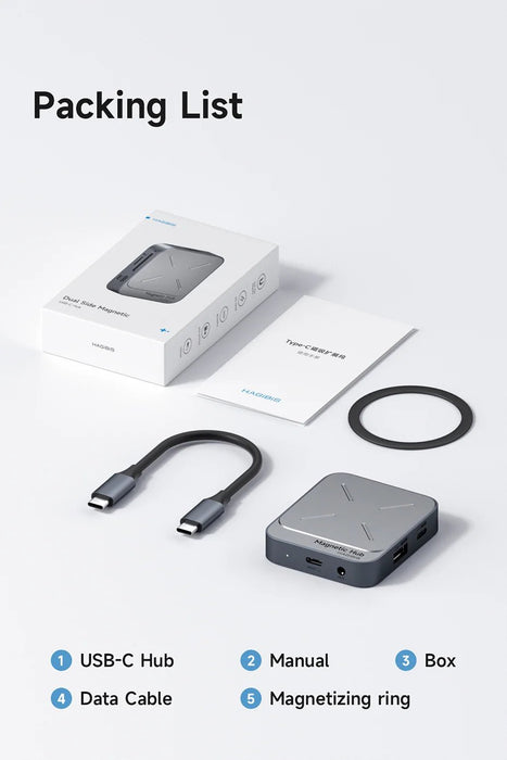 Premium Magnetic Thunderbolt 4 USB - C Hub with 4K HDMI and 100W PD - Monsta Online