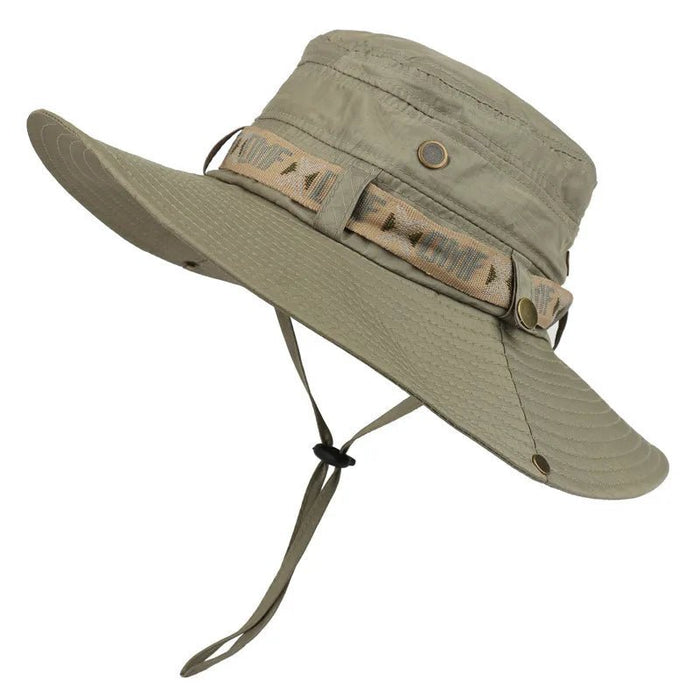 Sun Protection Wide Brim Sun Hat for Man - Hiking, Fishing and Beach Hat - Monsta Online