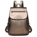 Women's Large Leather Backpack – Anti - Theft, Spacious & Stylish Travel & Everyday Bag - Monsta Online
