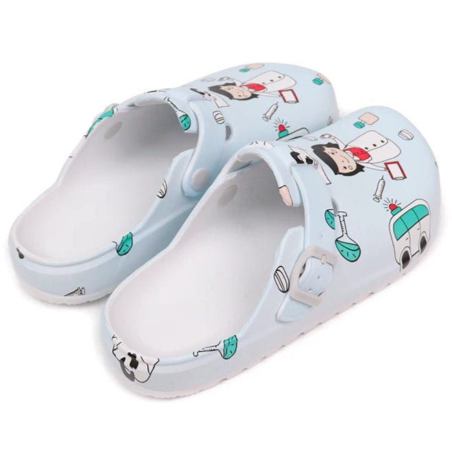 Comfort Women's Nursing Clogs - Lightweight & Slip - Resistant for All - Day Wear - Monsta Online