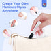 Mini Rechargeable UV Nail Lamp with Smart Display and Magnetic Stand - Monsta Online