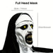 Halloween Purge Nun Mask – Scary Latex Horror Costume Prop - Monsta Online