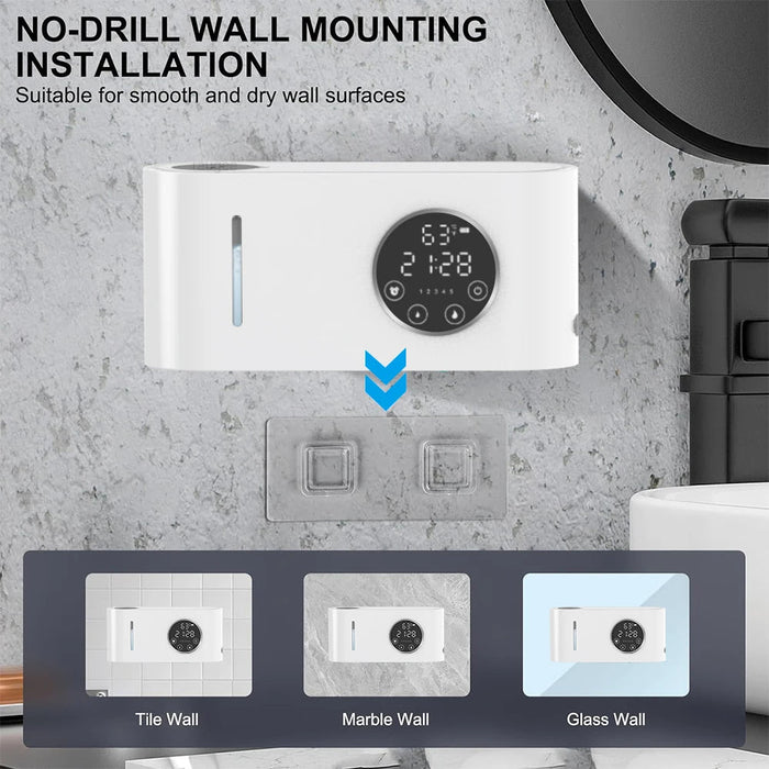 Premium Touchless Automatic Wall Soap Dispenser With LED Screen - Monsta Online