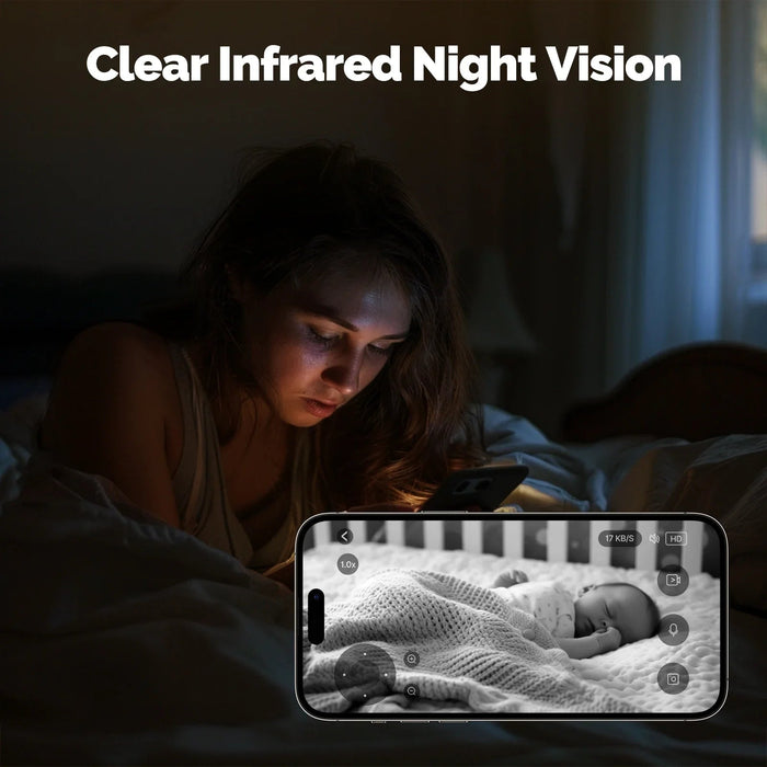 Pro 360° Indoor Security Camera - HD Patrol with Night Vision and Motion Detection - Monsta Online