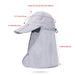 Ultimate UPF 50+ Sun Protection Bucket Hat with Detachable Neck and Face Cover - Monsta Online