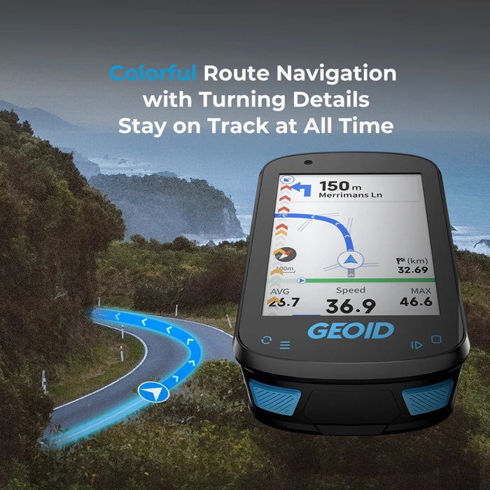 Wireless GPS Bike Computer – Smart Cycling Tracker with WiFi, Bluetooth, ANT+ - Monsta Online