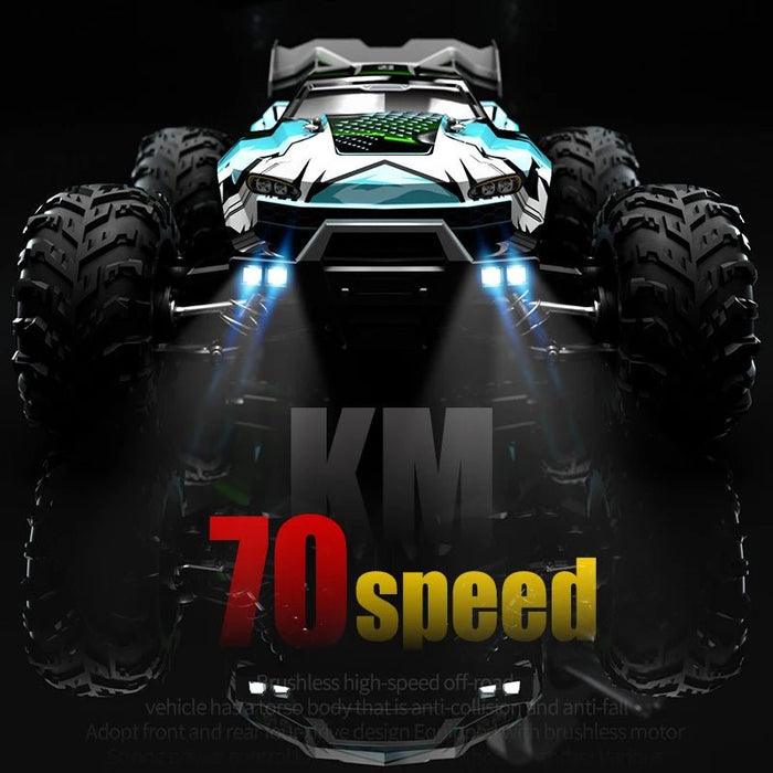 Drive Pro 1:16 45MPH 4WD RC Car With LED Light 2.4G Remote Control High Speed Monster Truck with Dual Batteries - Monsta Online