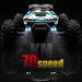 Drive Pro 1:16 45MPH 4WD RC Car With LED Light 2.4G Remote Control High Speed Monster Truck with Dual Batteries - Monsta Online